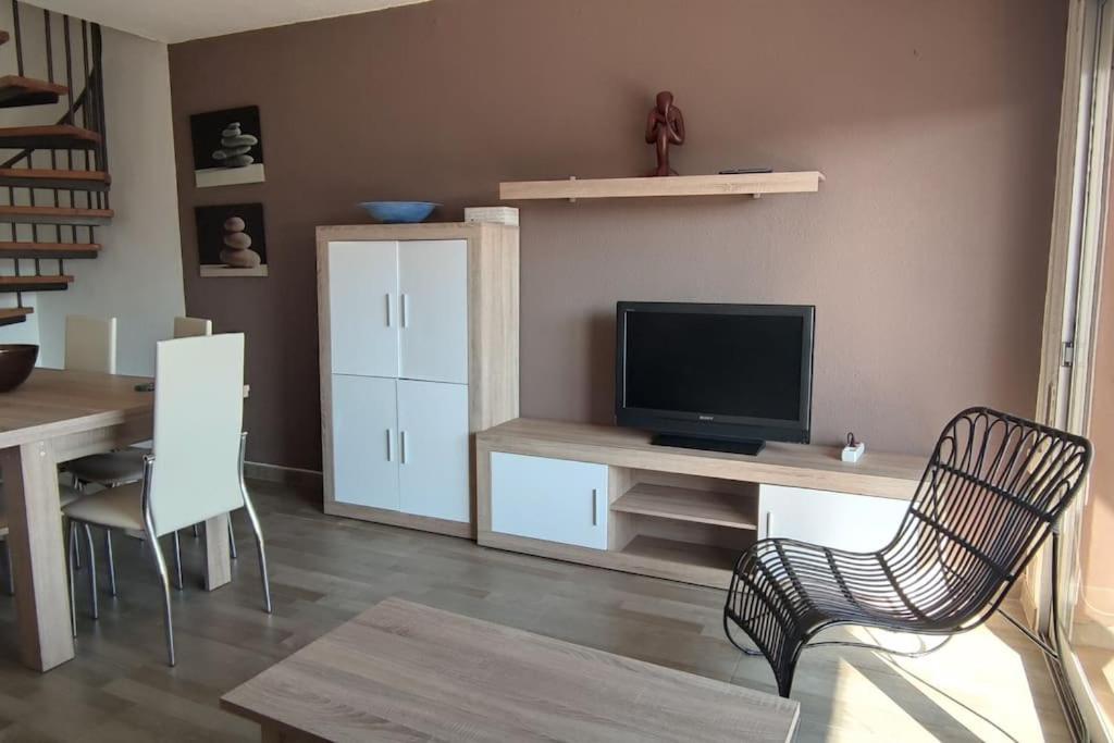 Appartement Atico-Duplex En Urb. Penismar En 1ª Linea De Playa à Peñíscola Extérieur photo
